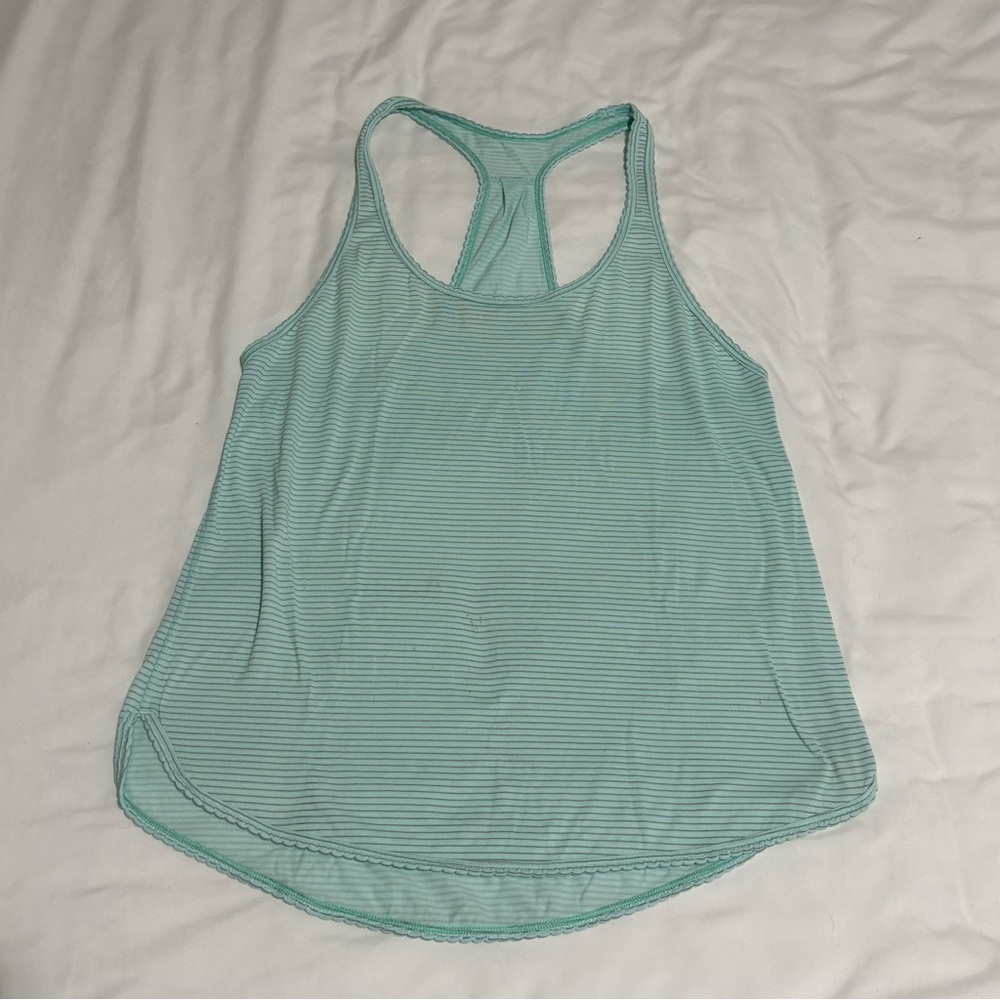 Lululemon Aqua Tank Top